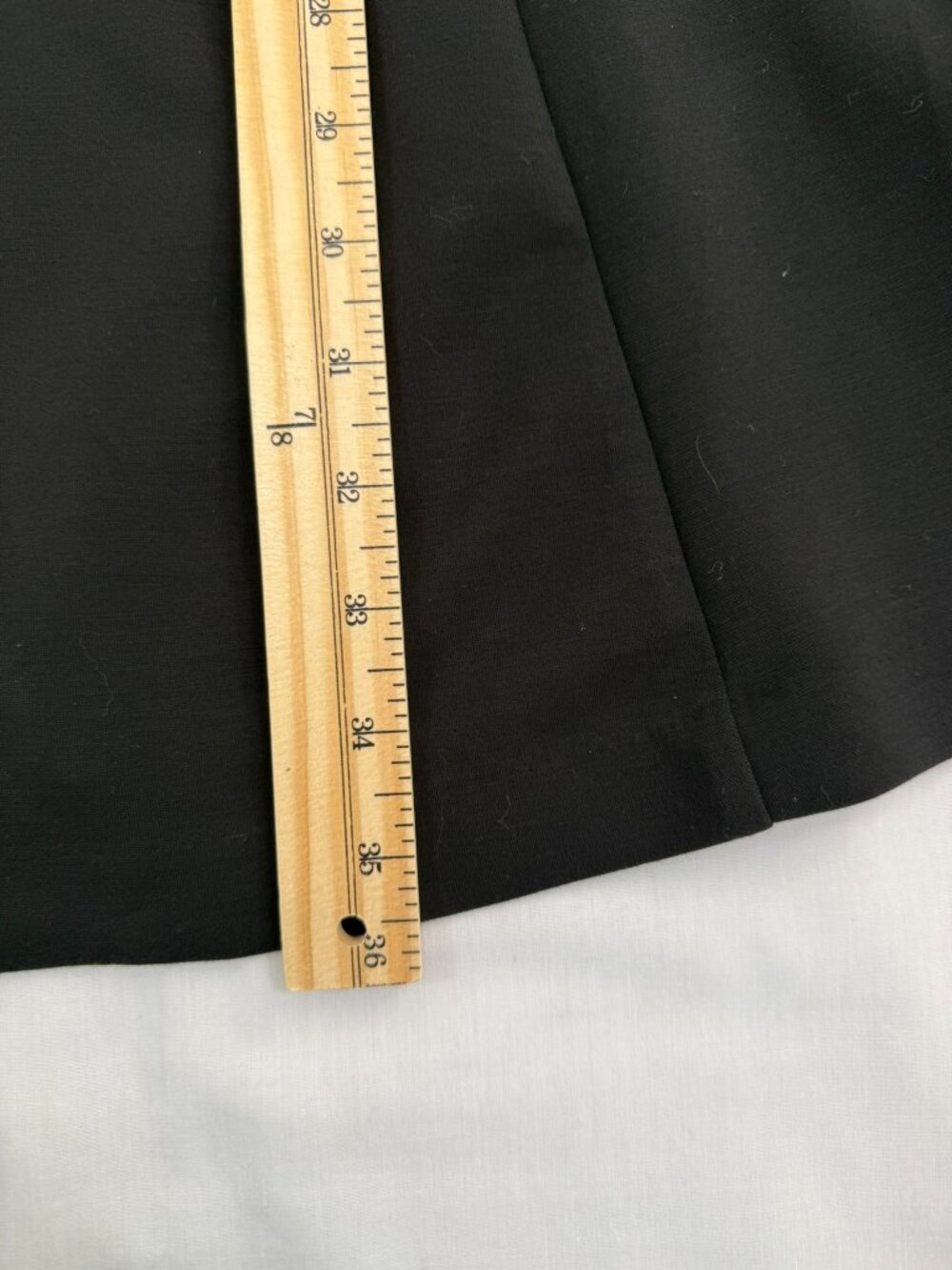 Banana Republic Black Fit & Flare Soft Touch Knee Length Dress Size S - Picture 8 of 9